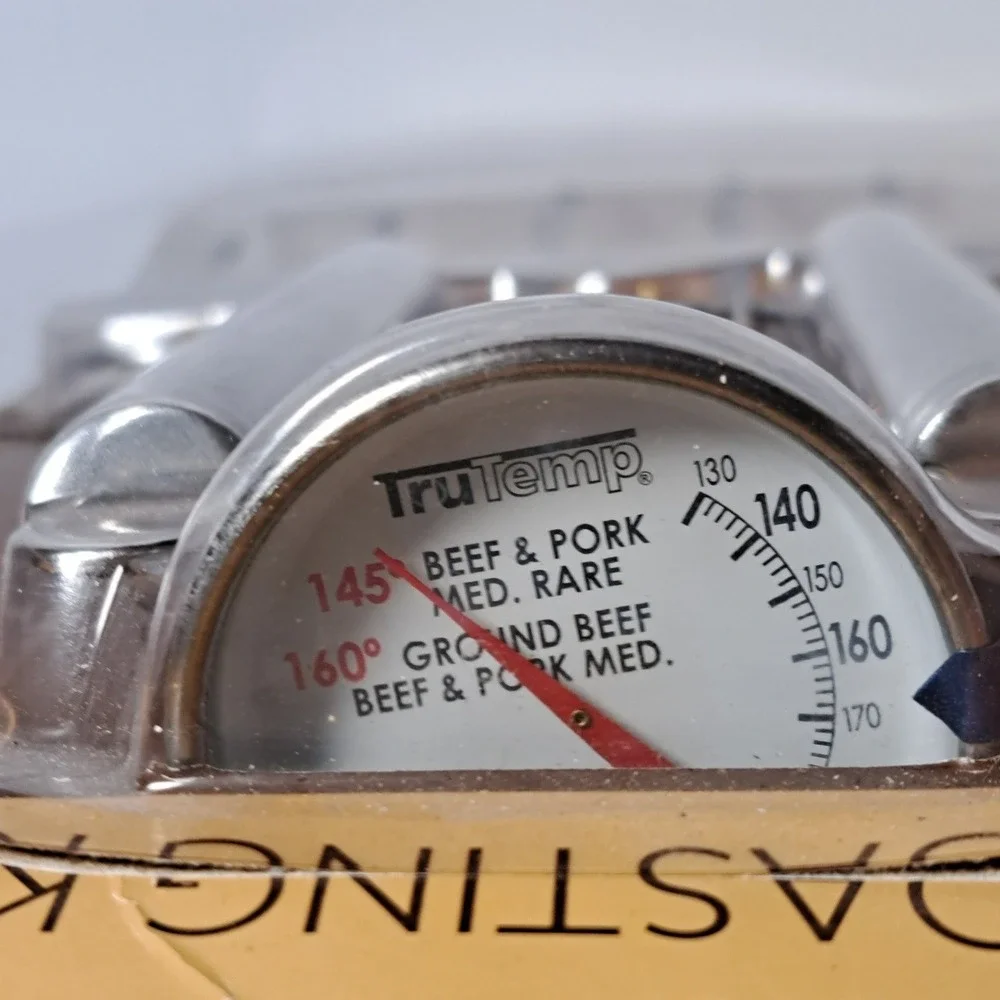 Sur La Table Taylor Turkey Roasting Kit Stainless Steel Lifters Thermometer NEW
